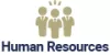 Icon of three people in suits with 'Human Resources' text below.